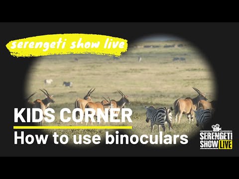 KIDS CORNER - How to Use Binoculars